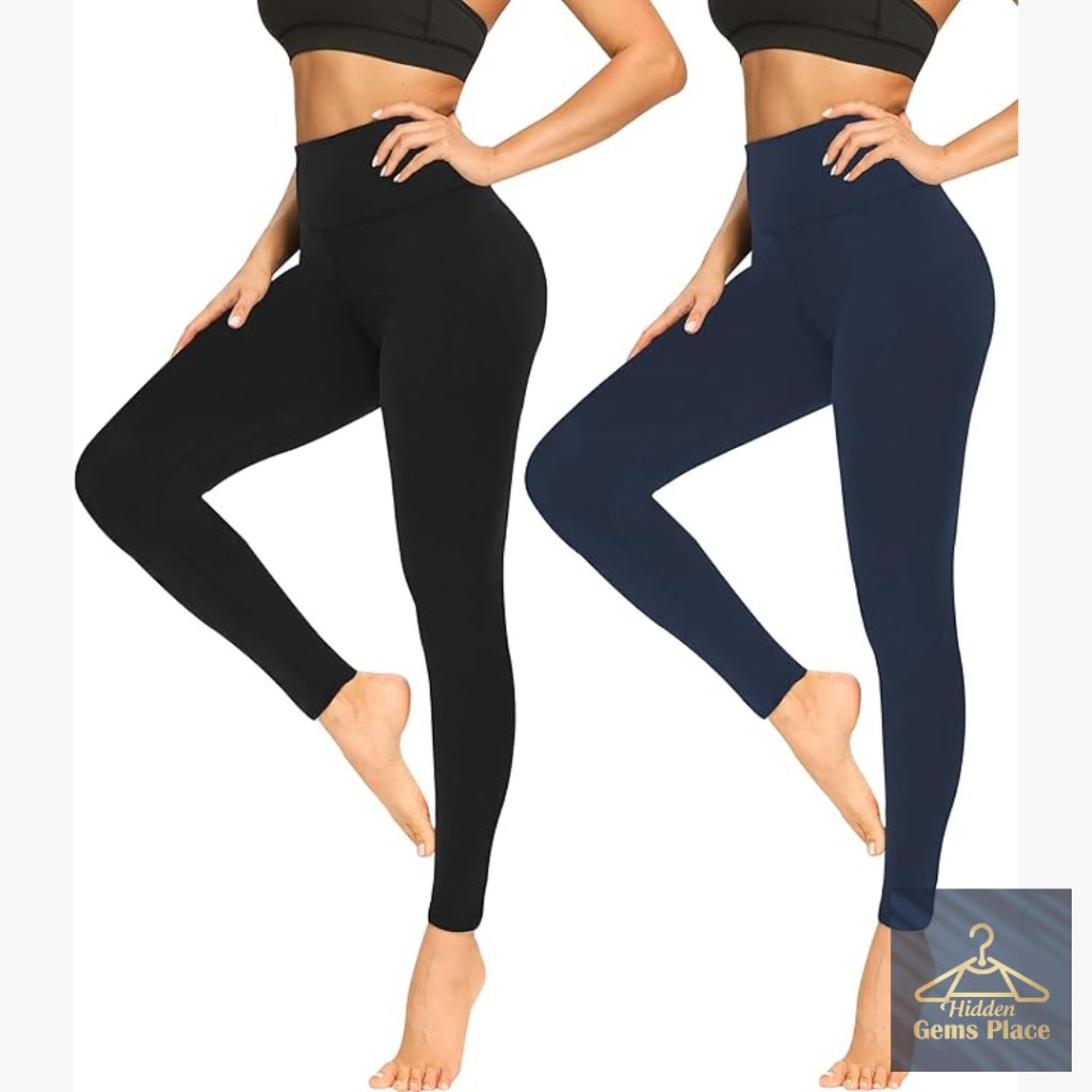High Waisted Tummy Control Leggings, Buttery Soft, Workout Yoga Cycling Tights